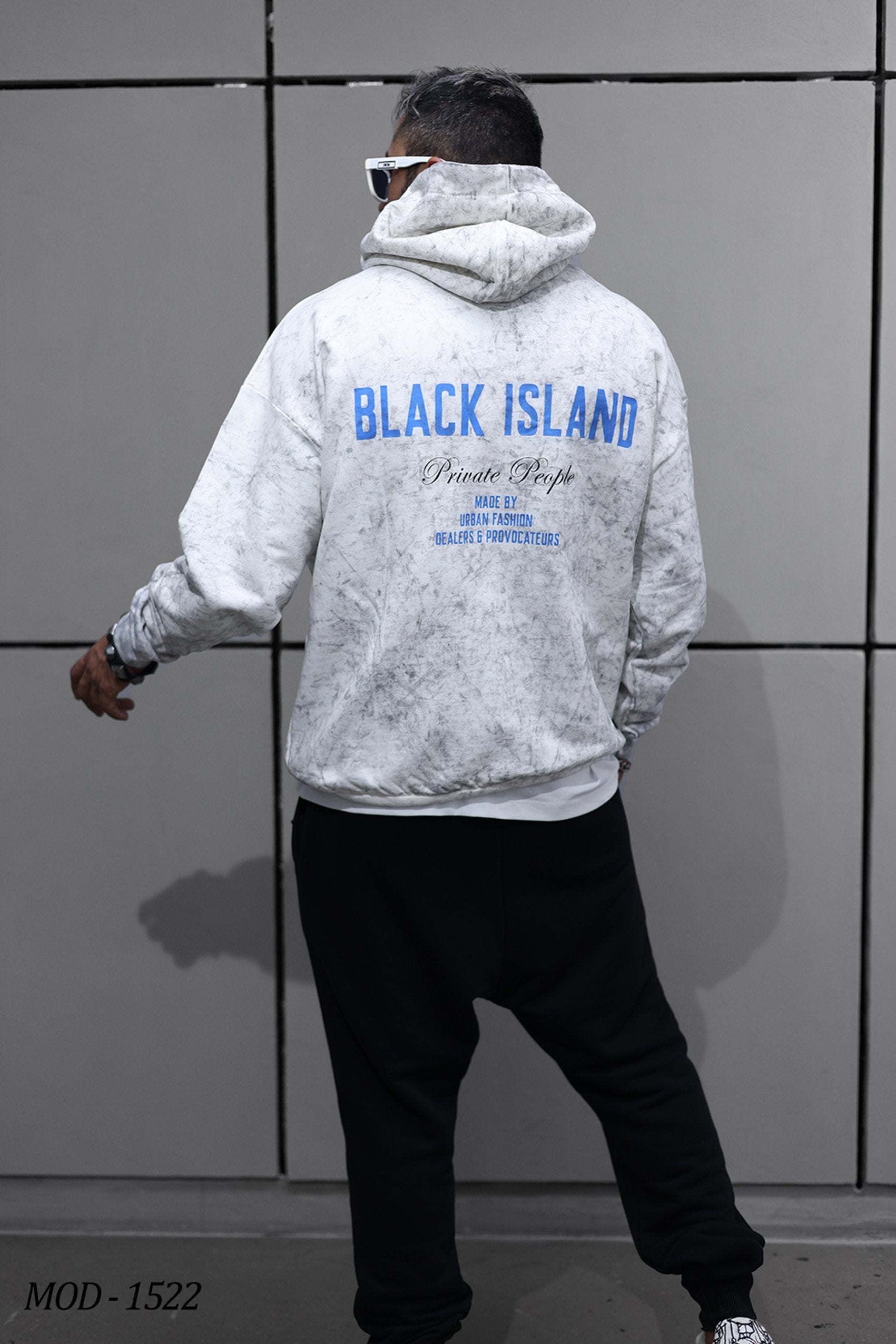 Black island Világos Urban Classic Hoodie - My Store
